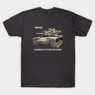 M60A2_wht_txt T-Shirt